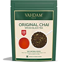 Los mejores  - VAHDAM- hojas sueltas de té original indio Masala Chai latte (más de 200 tazas) | 100% INGREDIENTES NATURALES | Té negro…